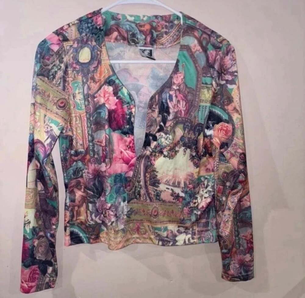 Jean Paul Gaultier Multicolour Synthetic Top